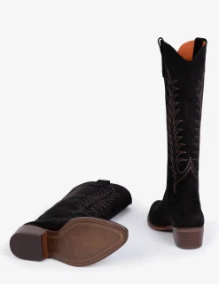 BOY Penelope Chilvers Blanca Suede Embroidered Boot