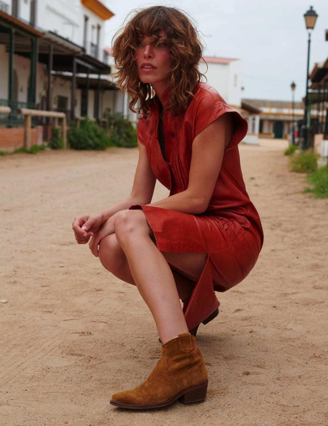 BOY Penelope Chilvers Cassidy Suede Cowboy Boot