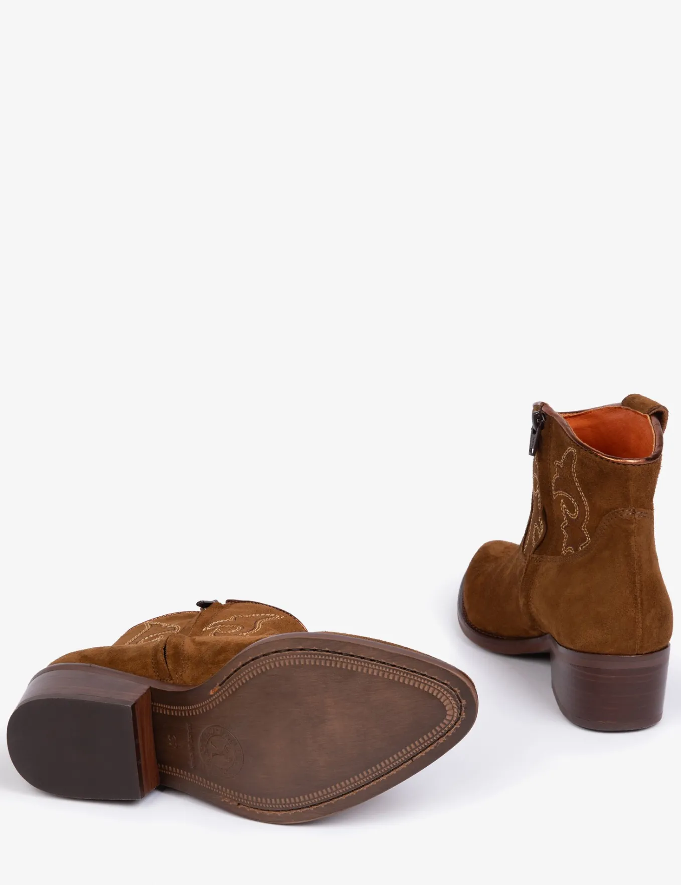 BOY Penelope Chilvers Cassidy Suede Embroidered Boot