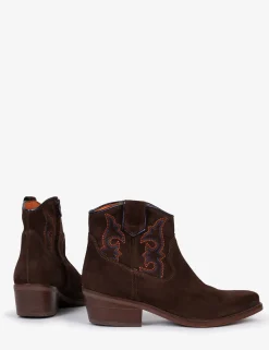 BOY Penelope Chilvers Cassidy Suede Embroidered Boot