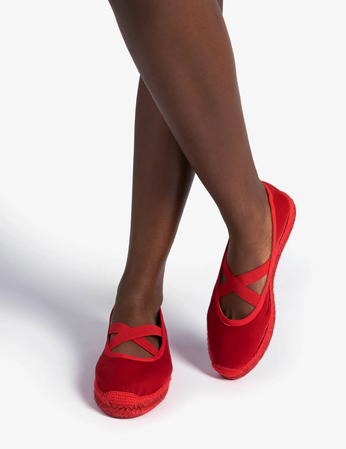 Penelope Chilvers Chico Velvet Espadrille
