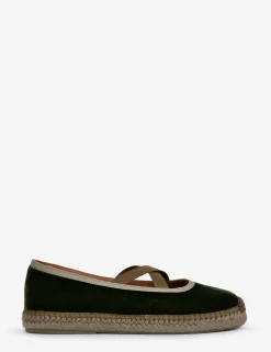 Penelope Chilvers Chico Velvet Espadrille