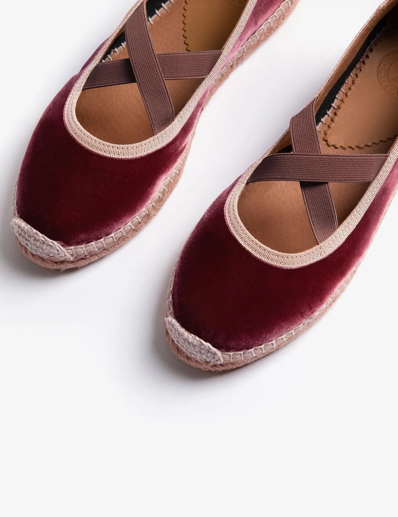 Penelope Chilvers Chico Velvet Espadrille