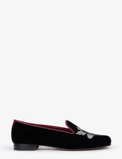 Penelope Chilvers Dandy Velvet Acorn Slipper