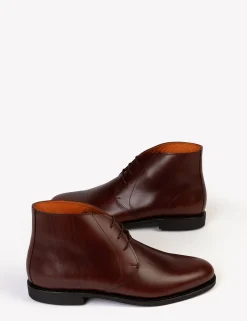 Penelope Chilvers Flint Wood Leather Chukka Boot