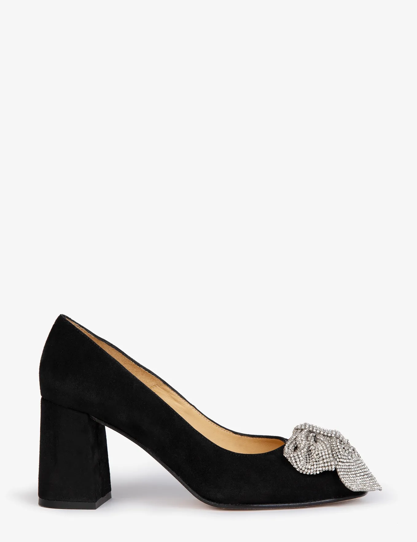 Penelope Chilvers Gamine Bow Suede Shoe