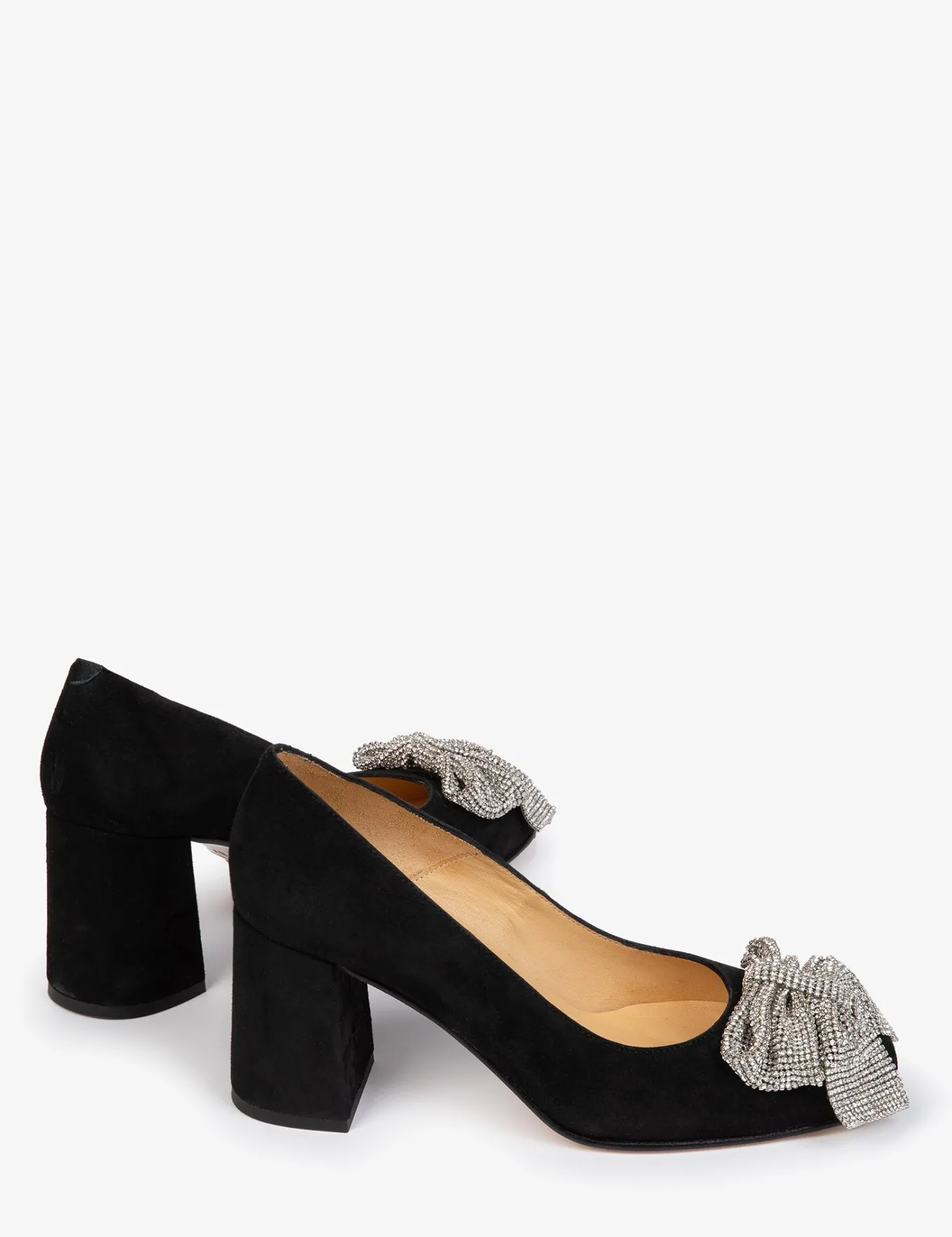 Penelope Chilvers Gamine Bow Suede Shoe