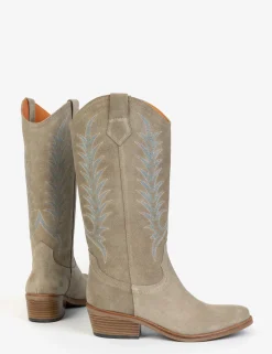 BOY Penelope Chilvers Goldie Embroidered Cowboy Boot