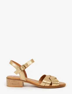 Penelope Chilvers Heeled Shepherdess Leather Sandal