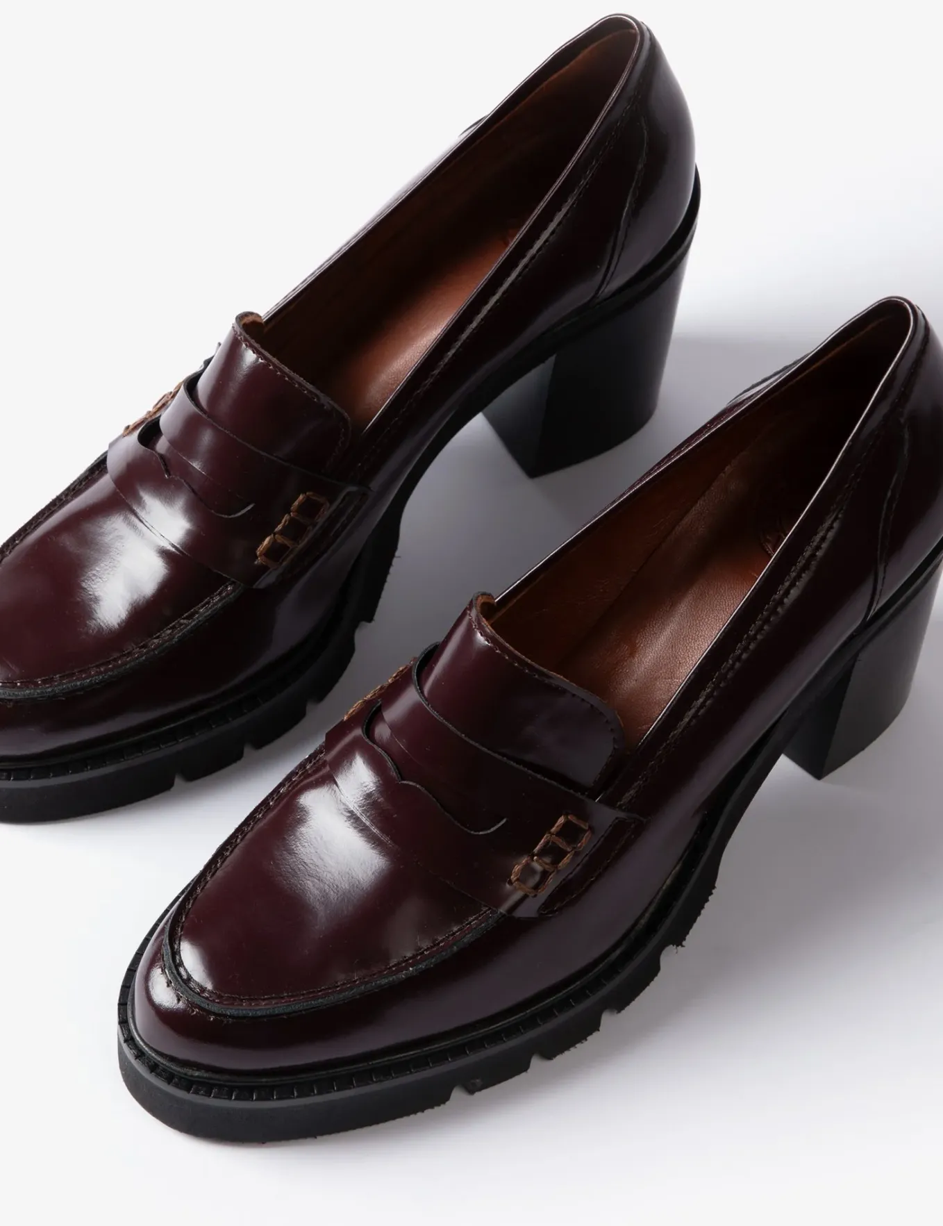 Penelope Chilvers High Stirling Leather Loafer