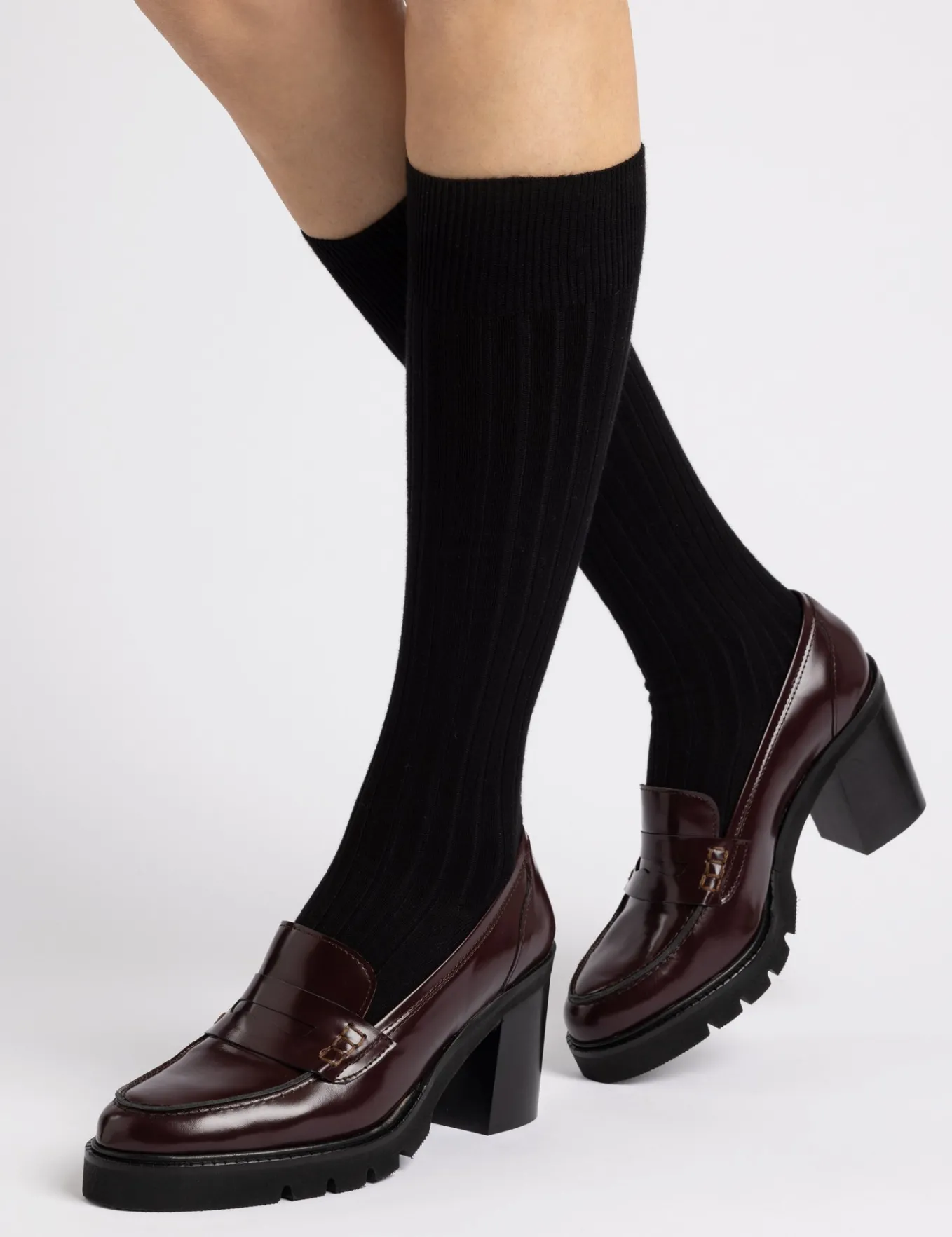 Penelope Chilvers High Stirling Leather Loafer