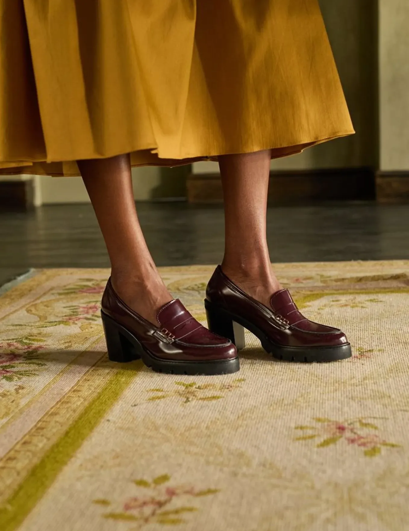Penelope Chilvers High Stirling Leather Loafer