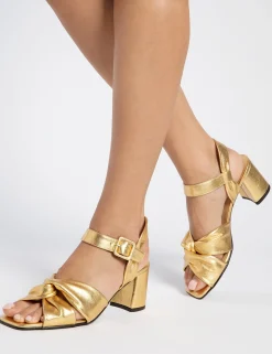 Penelope Chilvers Infinity Metallic Sandal