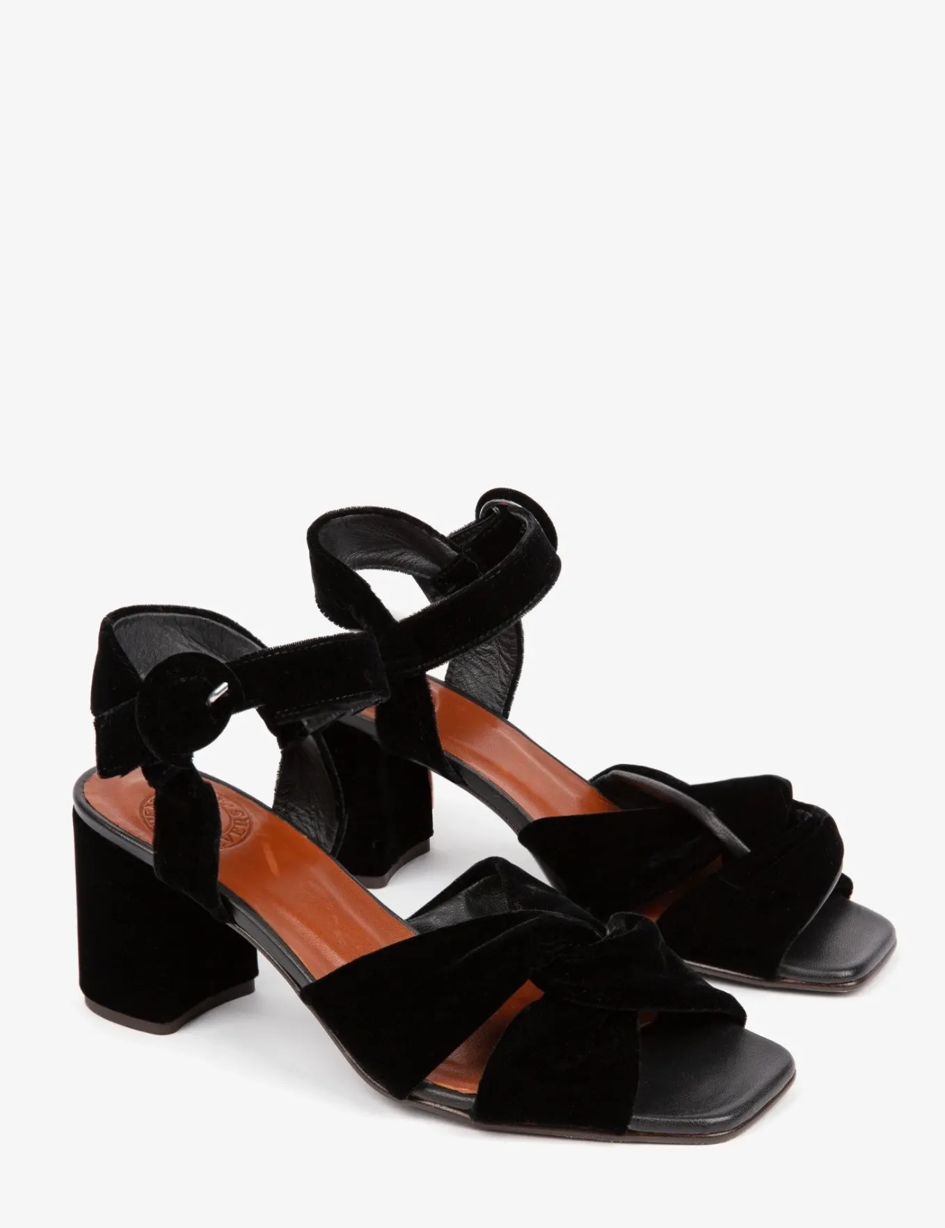 Penelope Chilvers Infinity Velvet Sandal