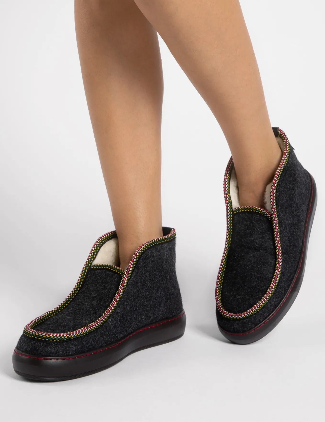 Penelope Chilvers Inuit Felt Slipper