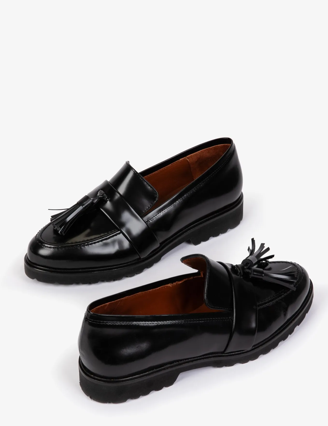 Penelope Chilvers Irvine Tassel Leather Loafer