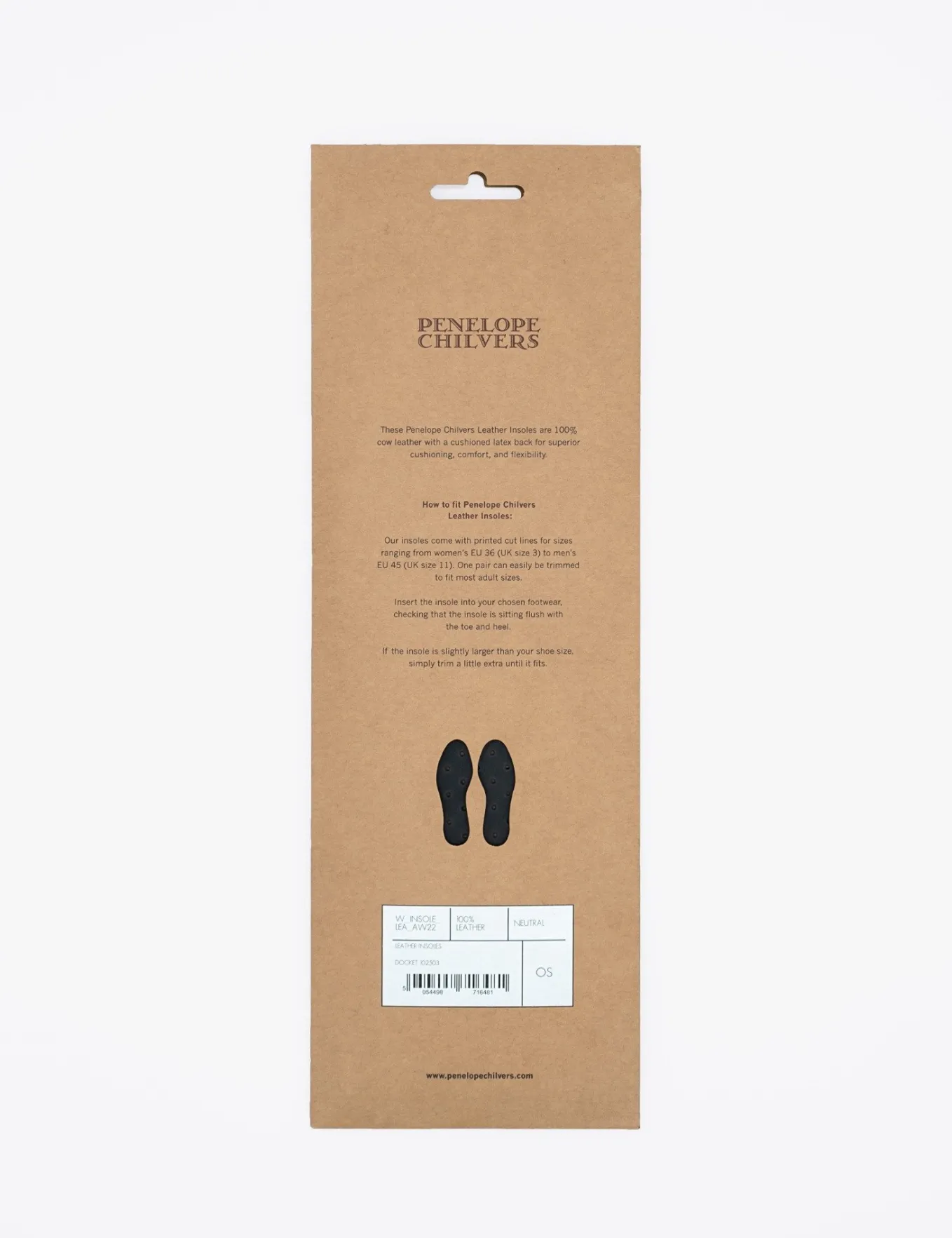 Penelope Chilvers Leather Insoles