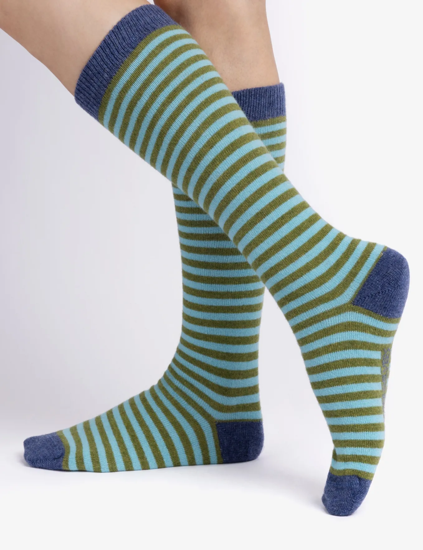 Penelope Chilvers Long Lambswool Candy Stripe Sock