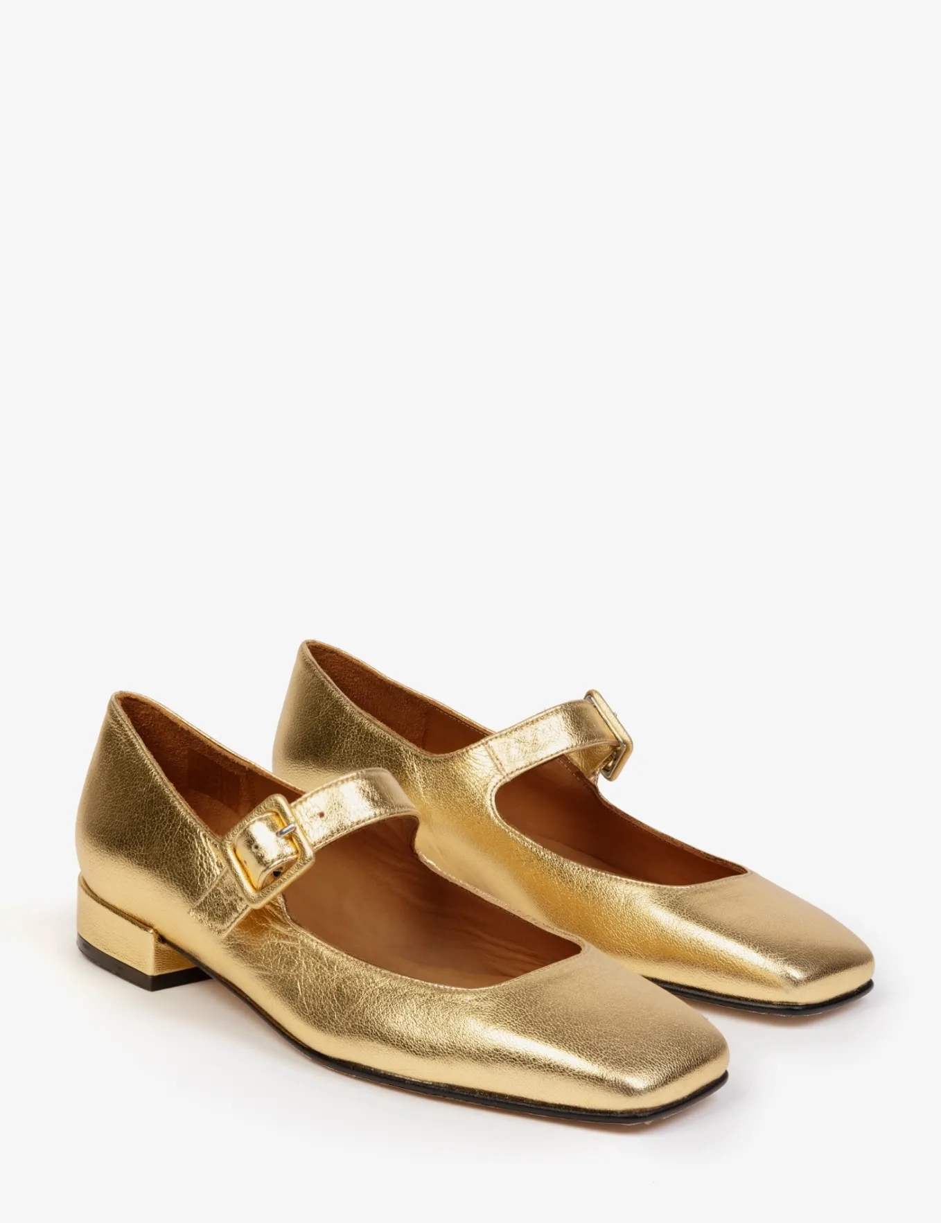 Penelope Chilvers Low Mary Jane Leather Shoe