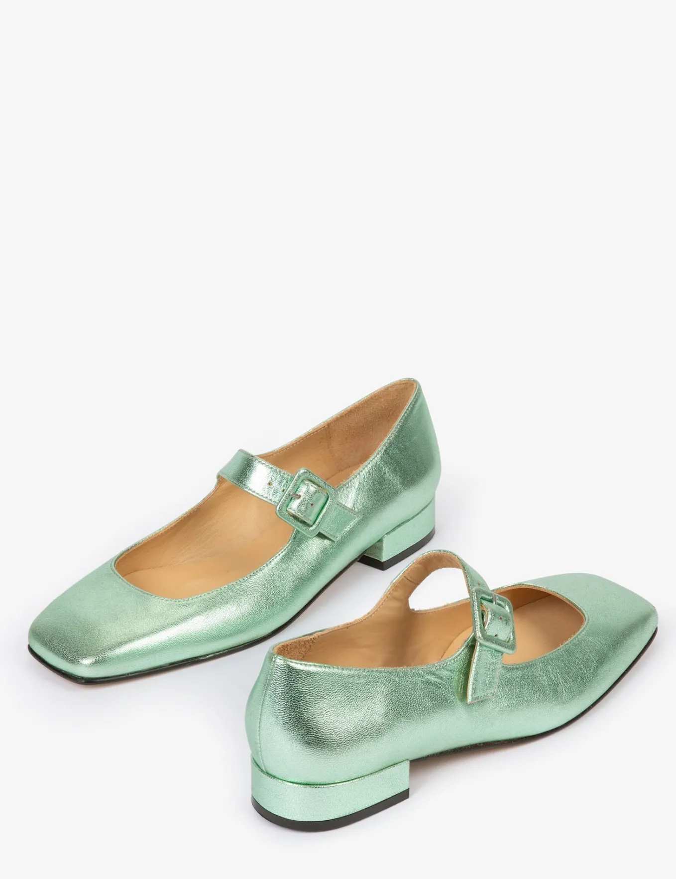 Penelope Chilvers Low Mary Jane Leather Shoe