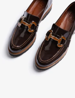 Penelope Chilvers Low Monti Patent Loafer