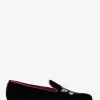 Penelope Chilvers Mens Dandy Velvet Acorn Slipper