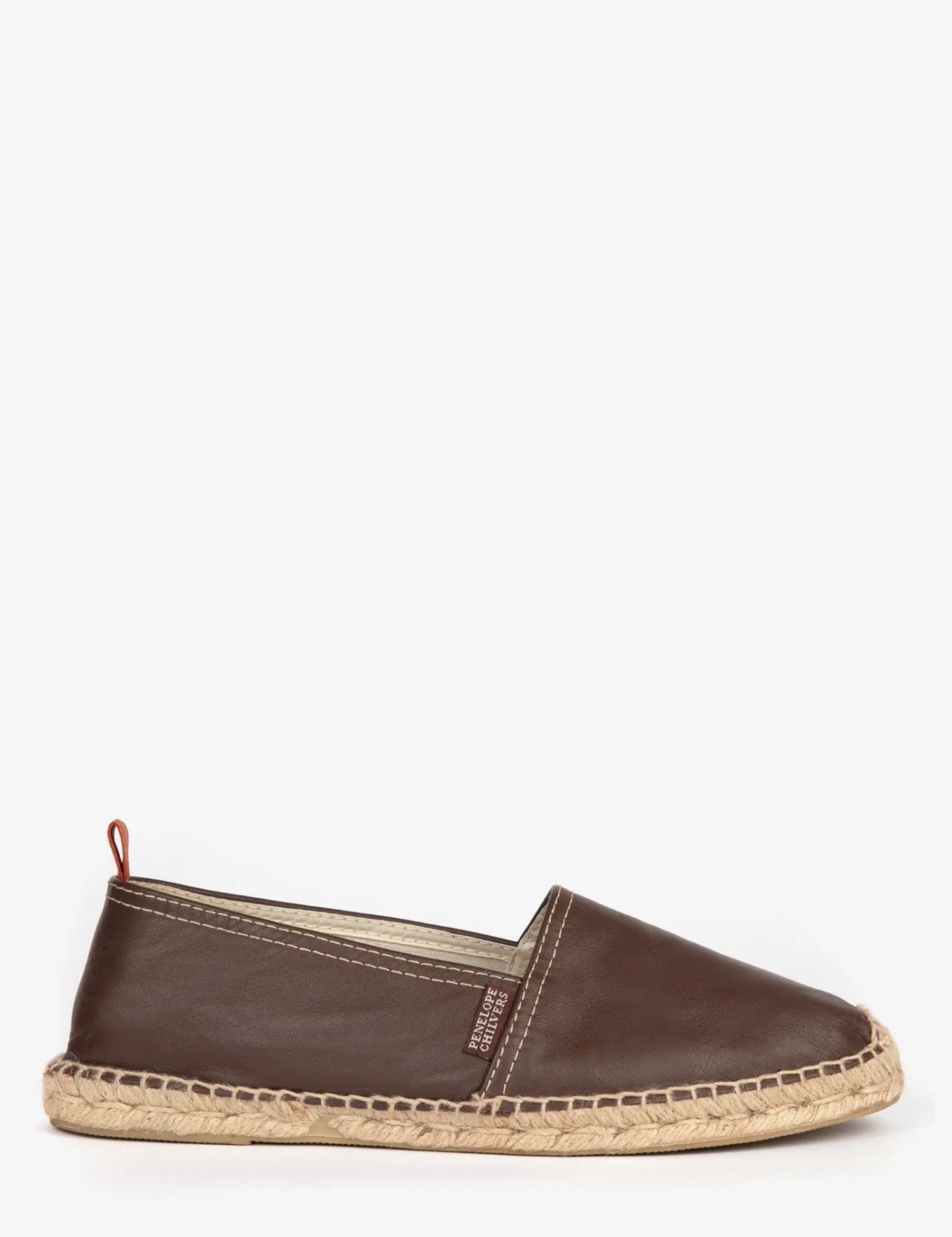 Penelope Chilvers Mens Flat Leather Espadrille