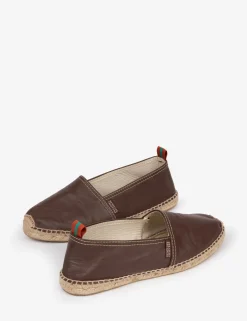 Penelope Chilvers Mens Flat Leather Espadrille