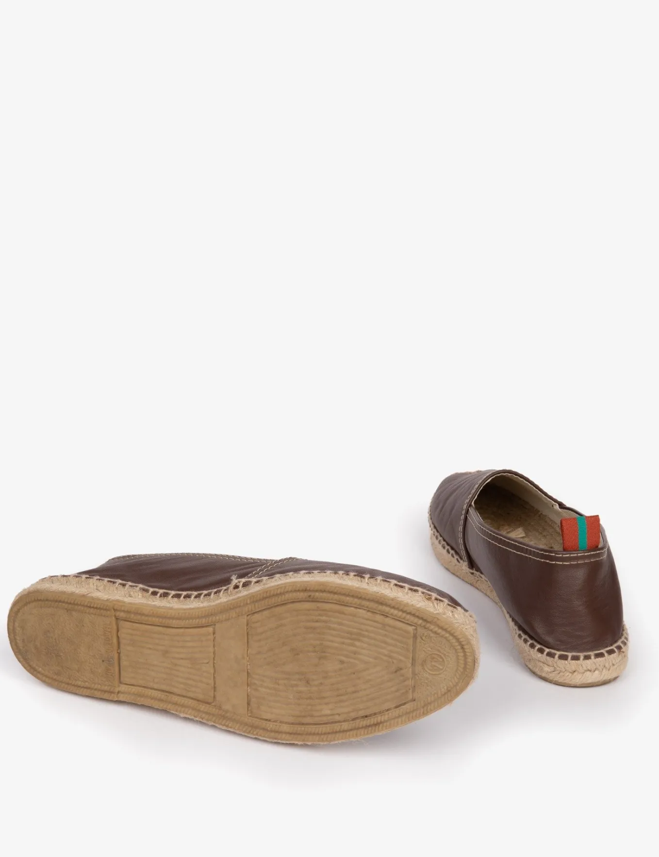 Penelope Chilvers Mens Flat Leather Espadrille