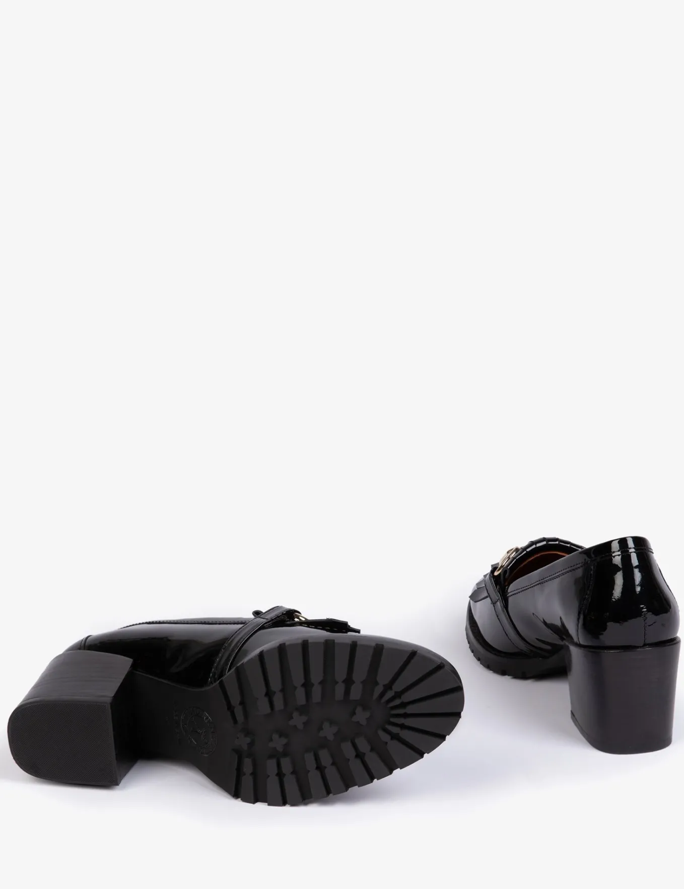Penelope Chilvers Mid Monti Fringe Patent Loafer