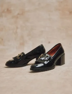 Penelope Chilvers Mid Monti Fringe Patent Loafer