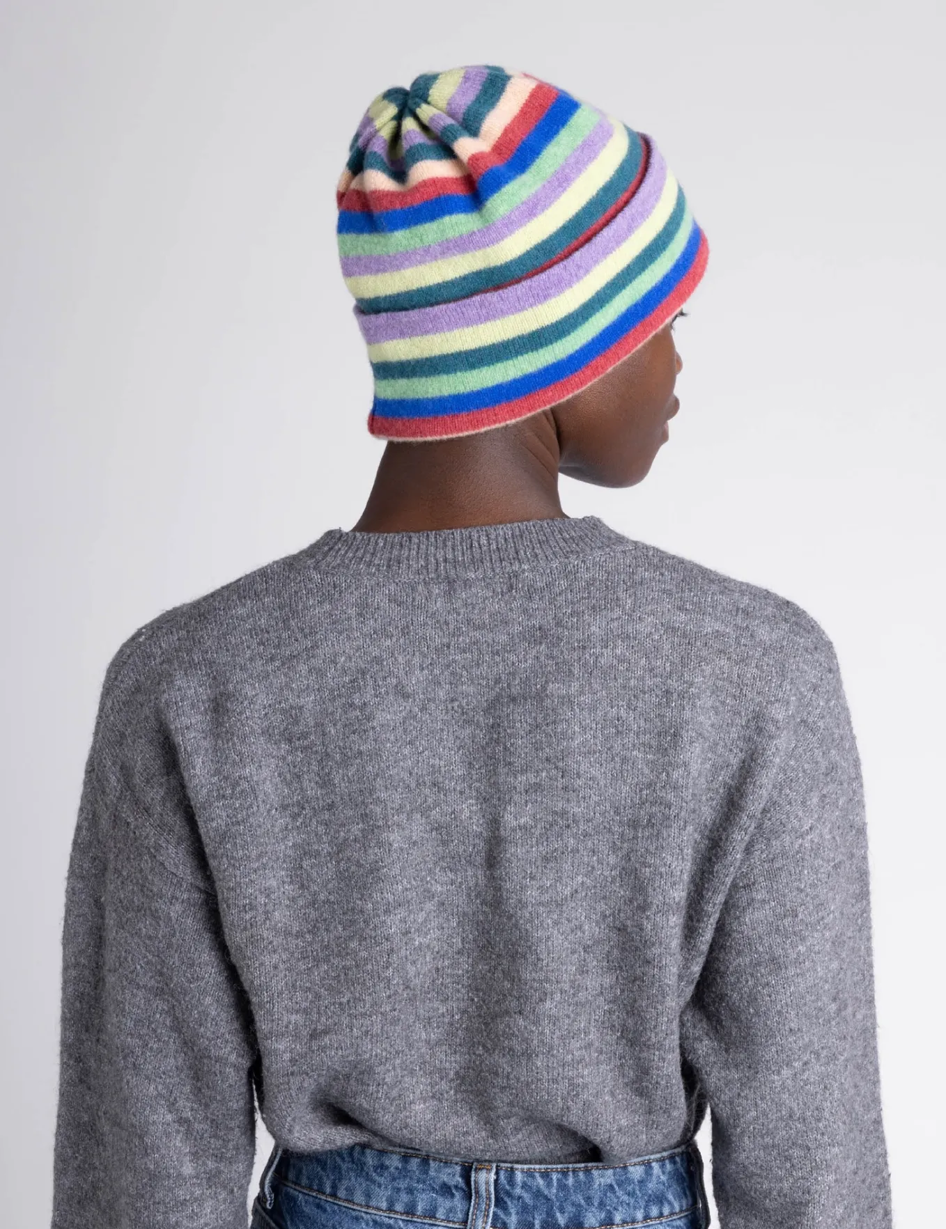 Penelope Chilvers Miro Wool Stripe Hat