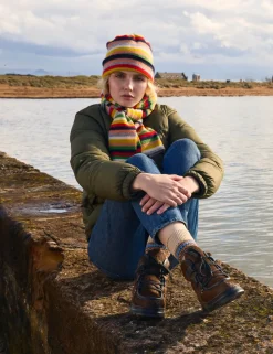 Penelope Chilvers Miro Wool Stripe Scarf