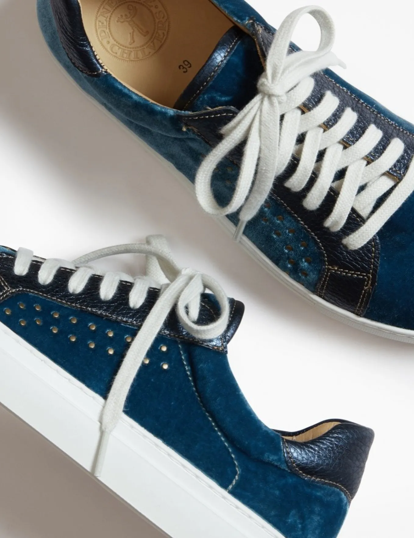 Penelope Chilvers Paradise Velvet/Metallic Trainer