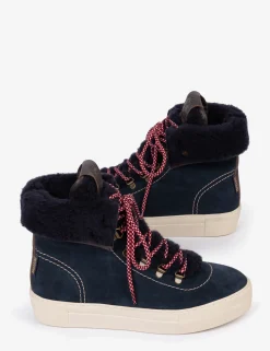 Penelope Chilvers Phoenix Wool-Lined Suede Boot
