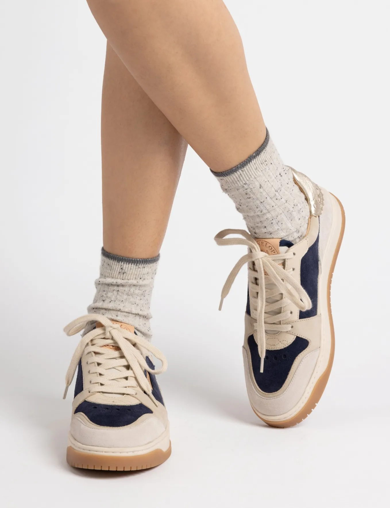 Penelope Chilvers Pintado Leather Trainer