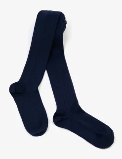 Penelope Chilvers Ribbed Egyptian Cotton Tights