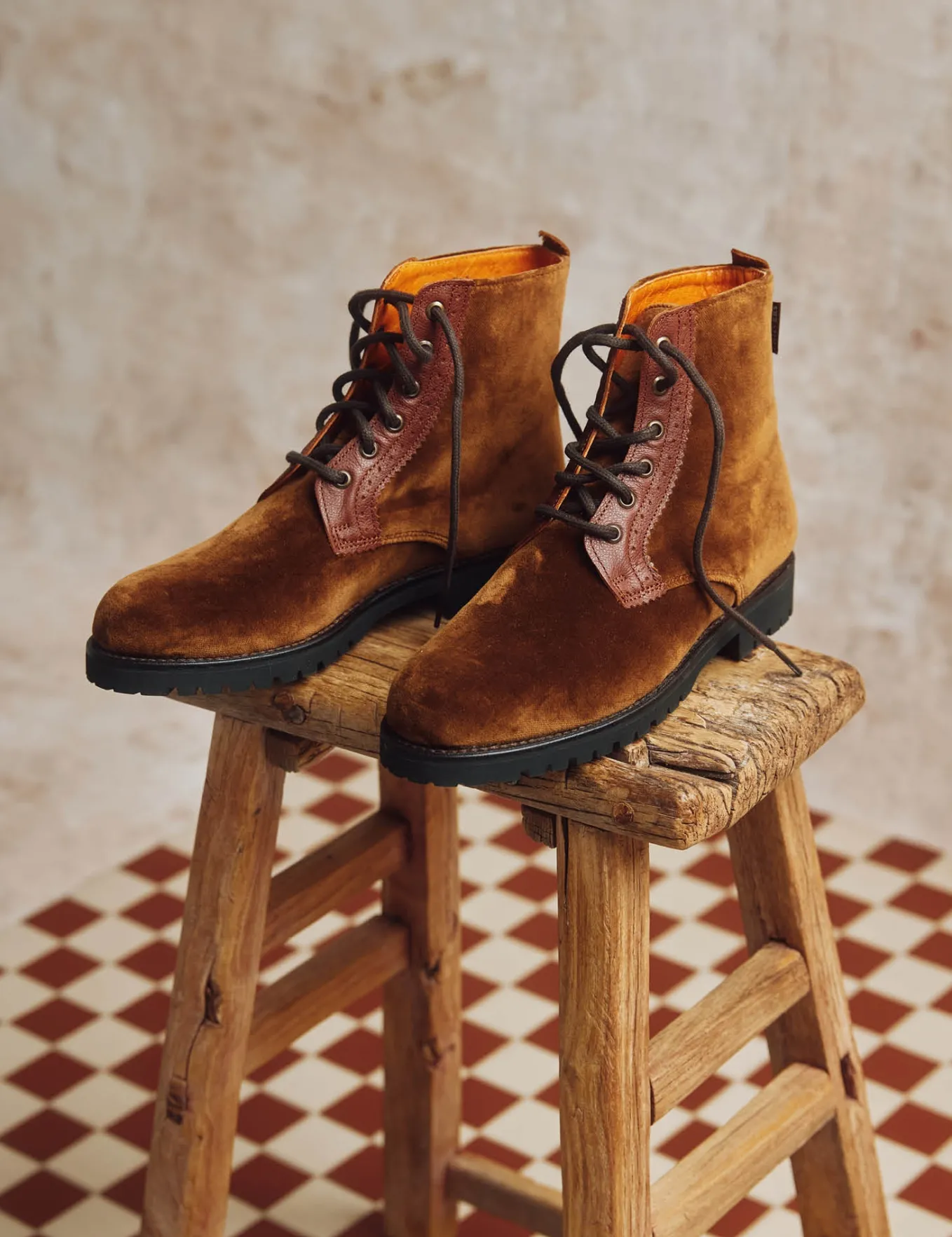 Penelope Chilvers Rodriguez Velvet Boot