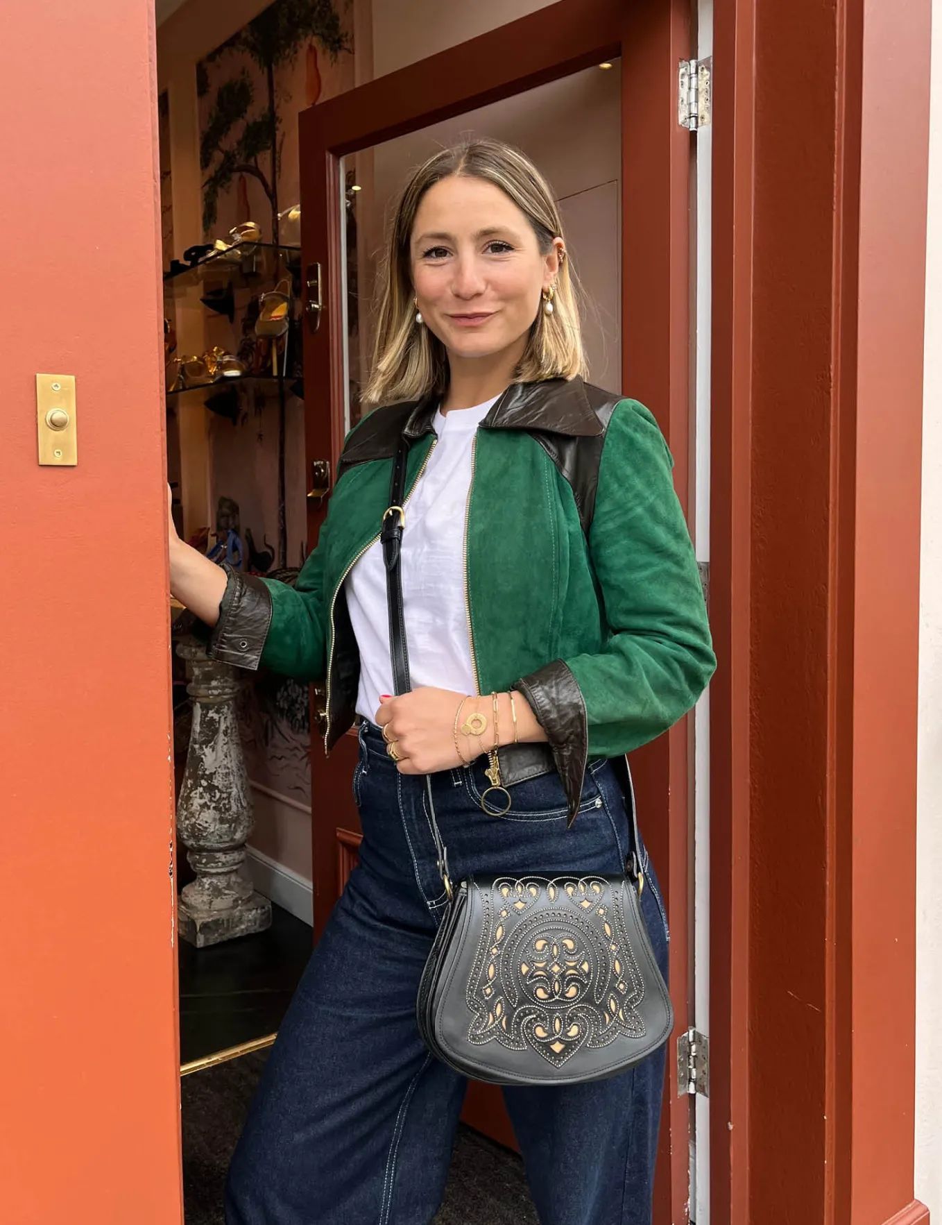 Penelope Chilvers Romero Leather Bag