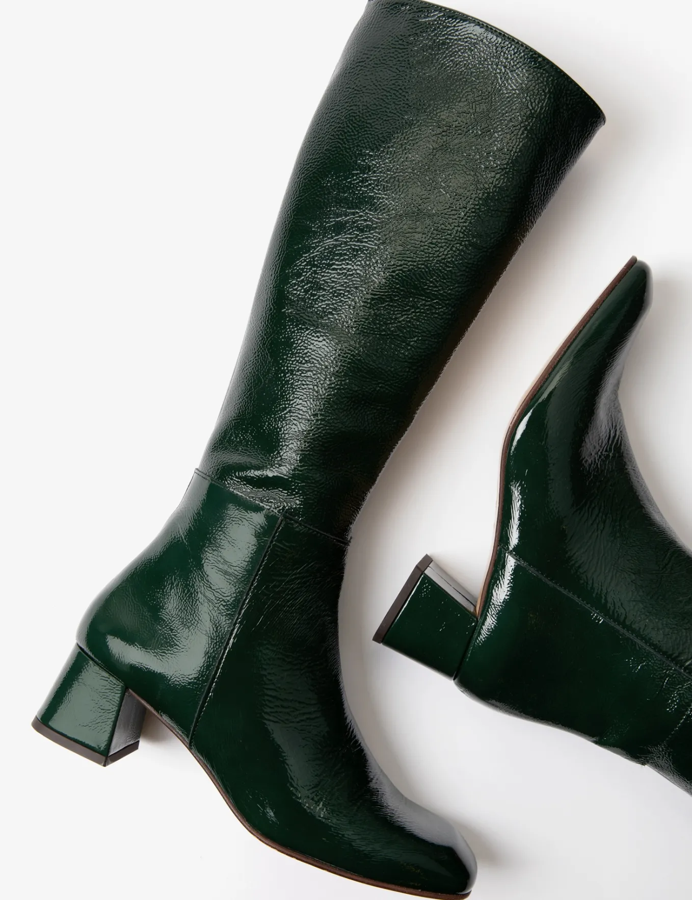 Penelope Chilvers Sinatra Patent Leather Boot