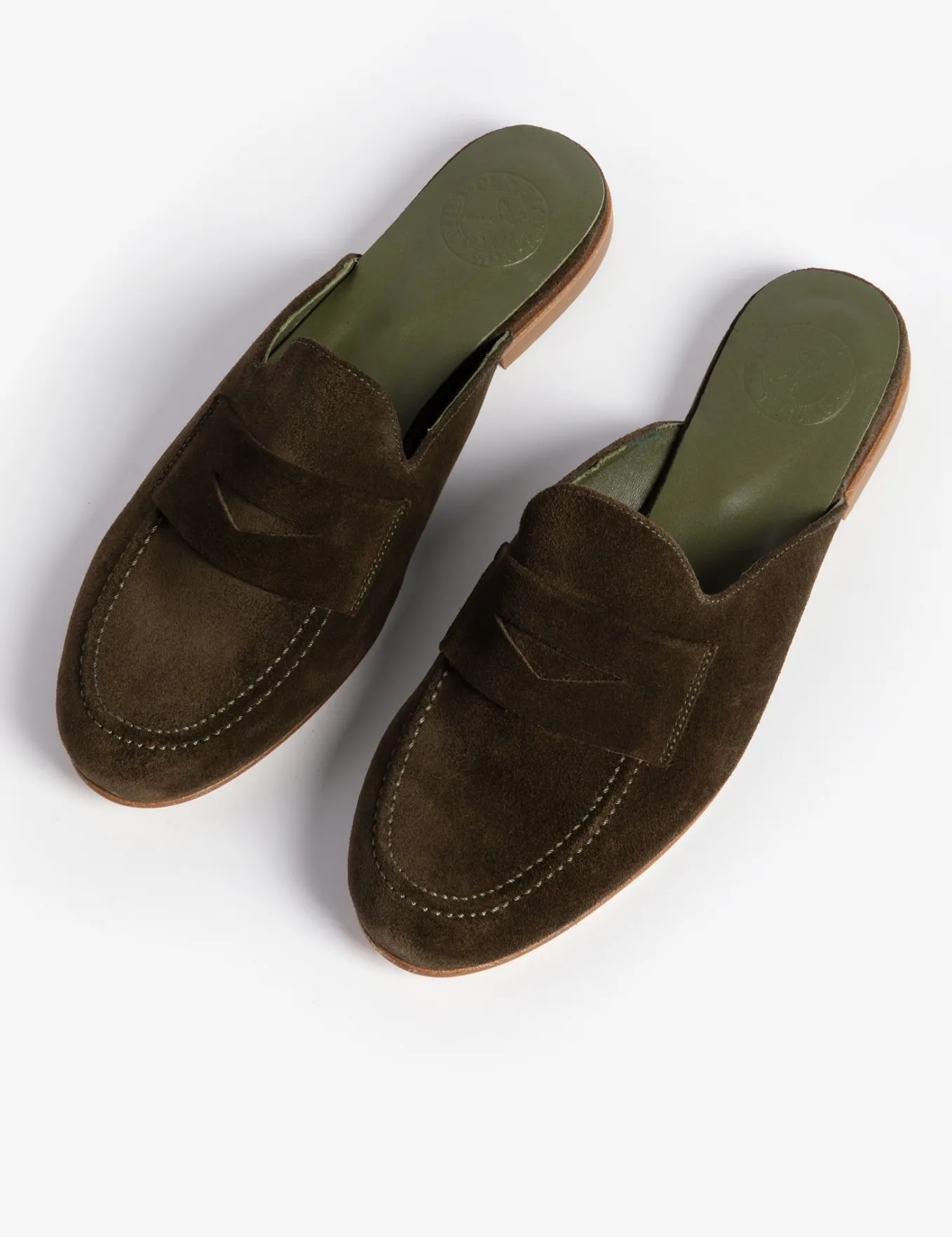 Penelope Chilvers Valentina Suede Backless Loafer
