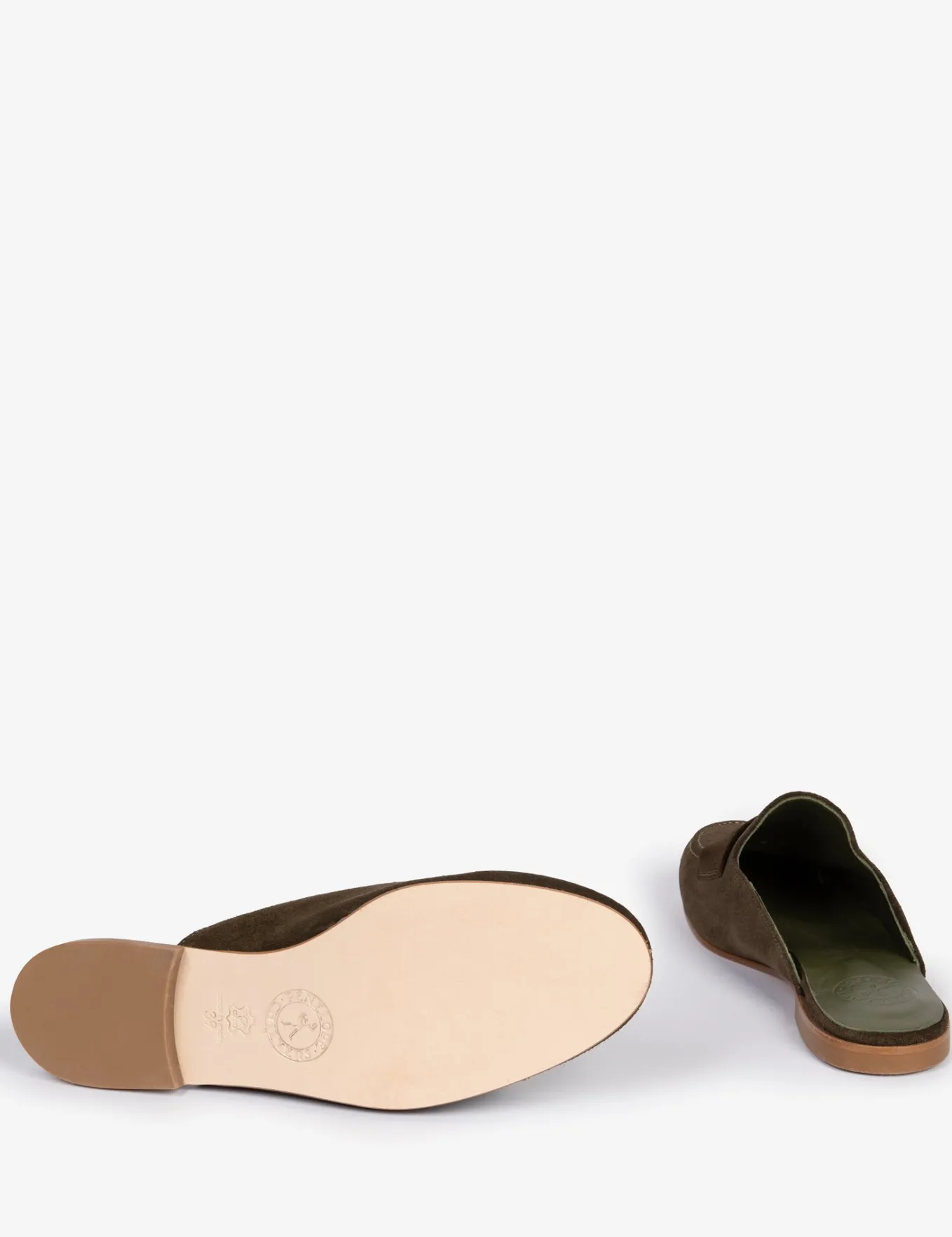 Penelope Chilvers Valentina Suede Backless Loafer